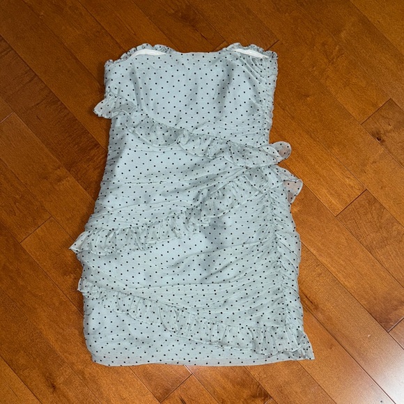 Polka Dot Ruffle Dress - Picture 6 of 7